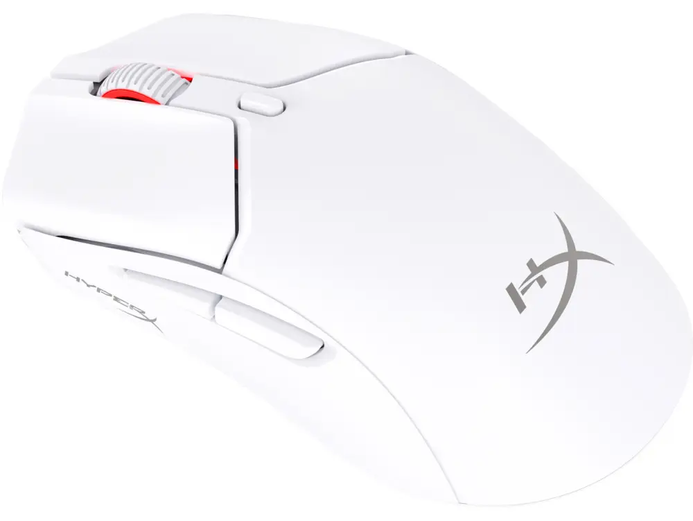 Геймърска мишка HyperX Pulsefire Haste 2 Mini, Wireless, RGB, USB, Бял