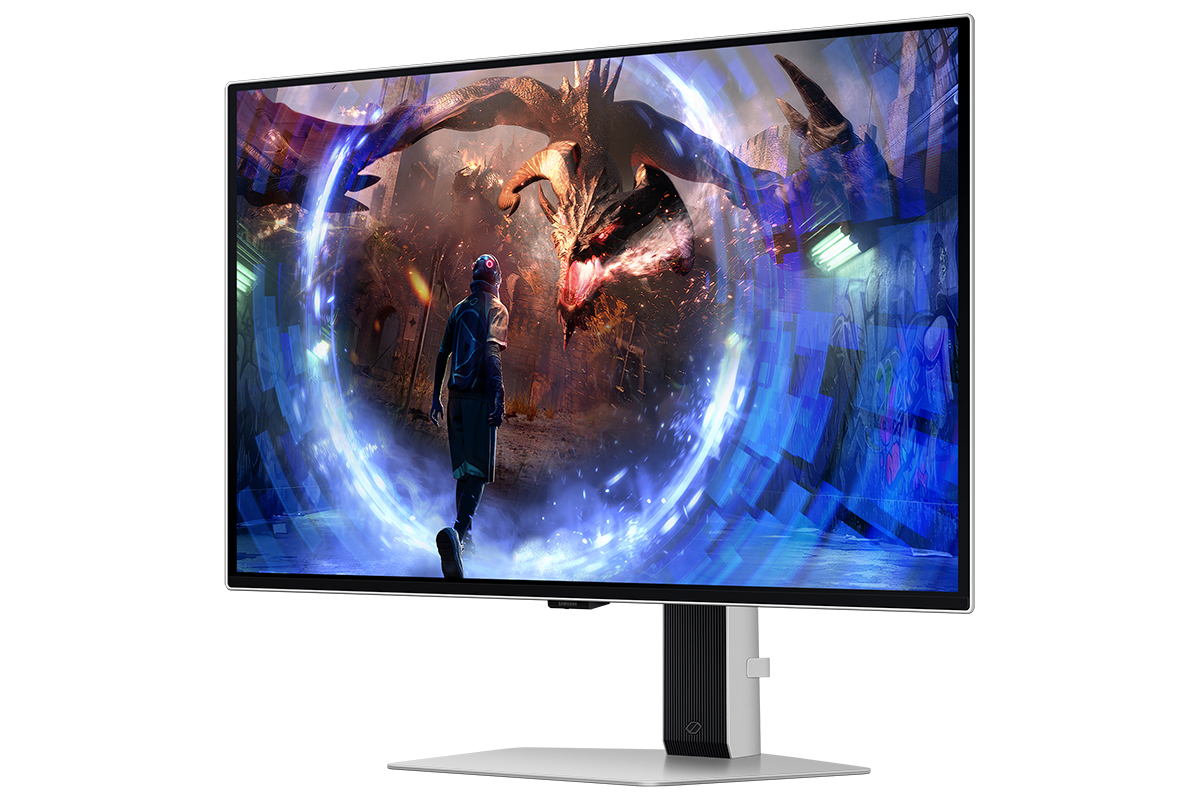 Монитор SAMSUNG Odyssey G6 27DG602, 27" QD-OLED, WQHD 2560x1440, 360Hz, 0.3ms, HDR10, FreeSync Premium Pro - LS27DG602SUXЕN