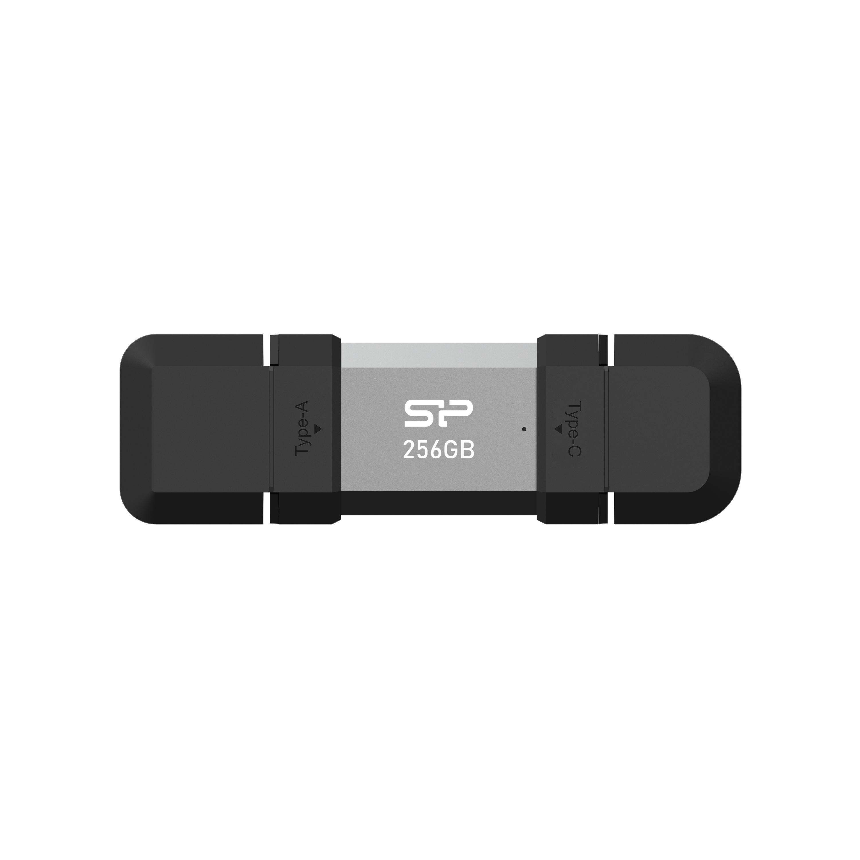 USB памет Silicon Power Mobile C51 USB 256GB Type-A и USB Type-C (USB 3.2 Gen 1) - SP256GBUC3C51V1S