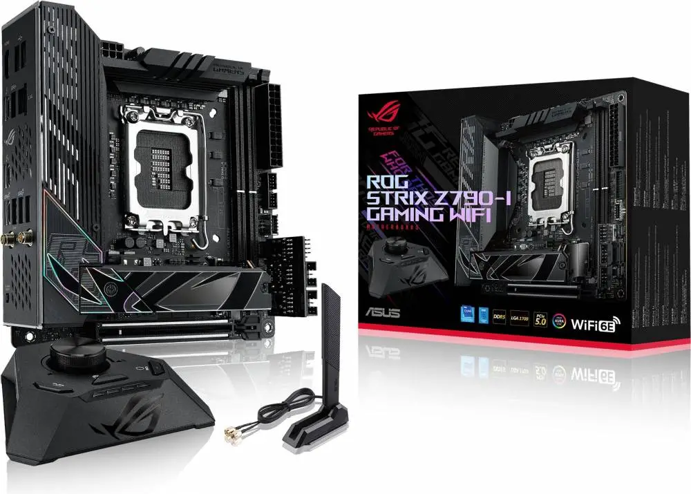 Дънна платка ASUS ROG STRIX Z790-I GAMING WIFI LGA1700 - 90MB1CM0-M0EAY0