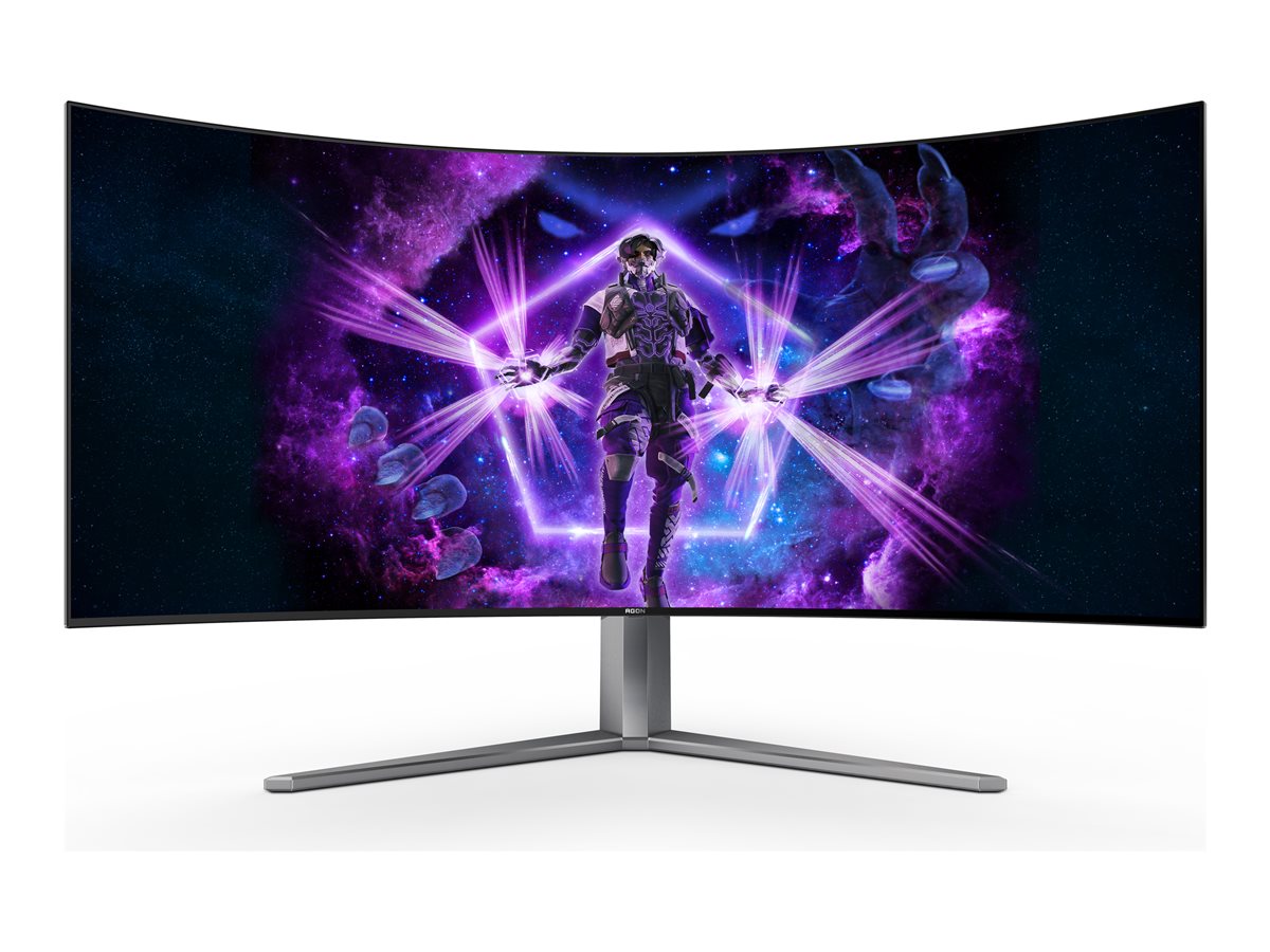 Монитор AOC AG456UCZD AGON PRO 44.5", WQHD 3440x1440, OLED, 240Hz, 0.03, AMD FreeSync, G-Sync Compatible, 3xHDMI, DP