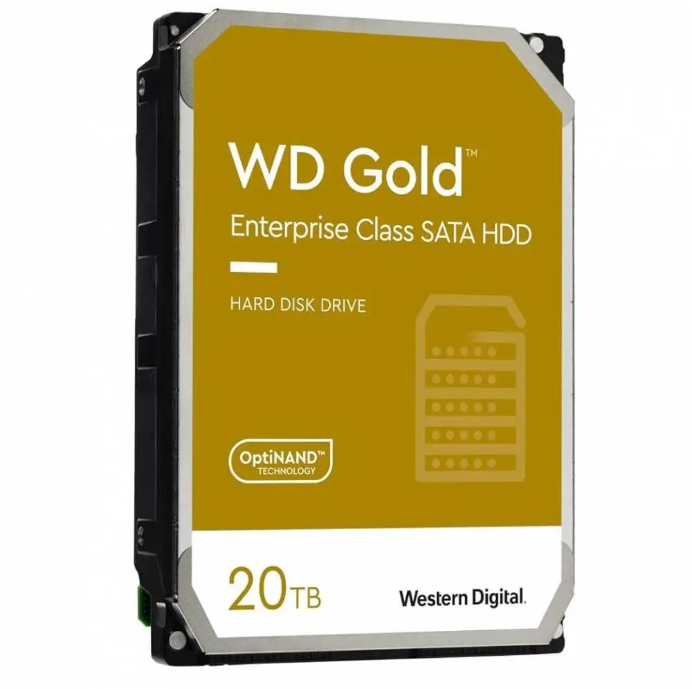 Твърд диск WD Gold Enterprise 20TB 512MB Cache SATA3 6Gb/s - WD202KRYZ