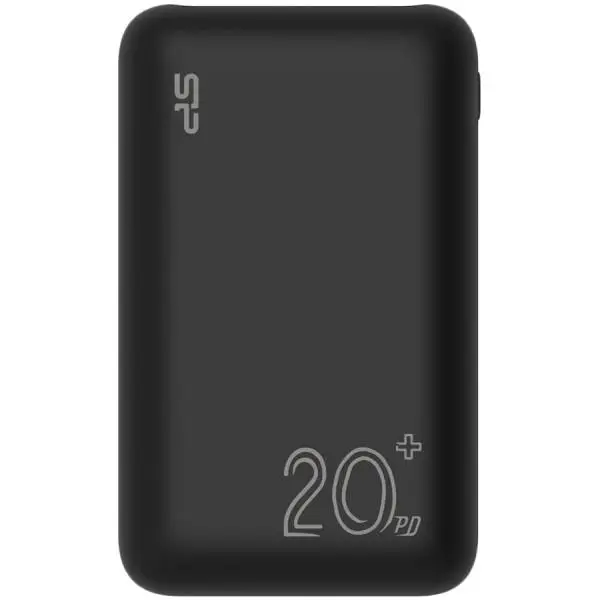 Външна батерия Silicon Power Power Bank QS58 20000mAh Black - SP20KMAPBKQS580K