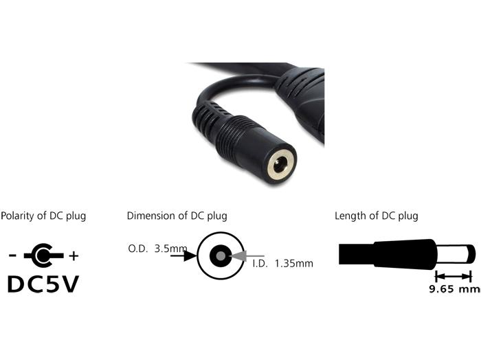 Удължителен кабел DeLock, Активен, USB-A мъжко - USB-A женско, USB 3.0, 10 м