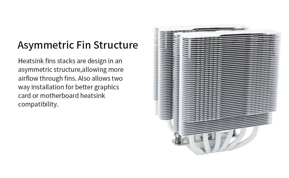 Охладител за процесор Thermalright Peerless Assassin 120 White ARGB Dual-Tower CPU Cooler