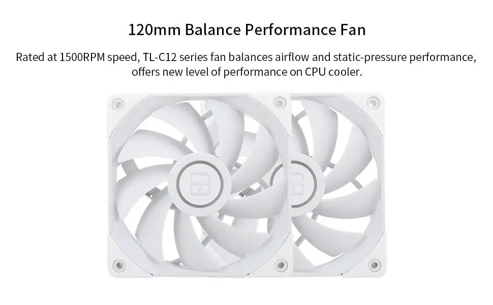 Охладител за процесор Thermalright Peerless Assassin 120 White Dual-Tower