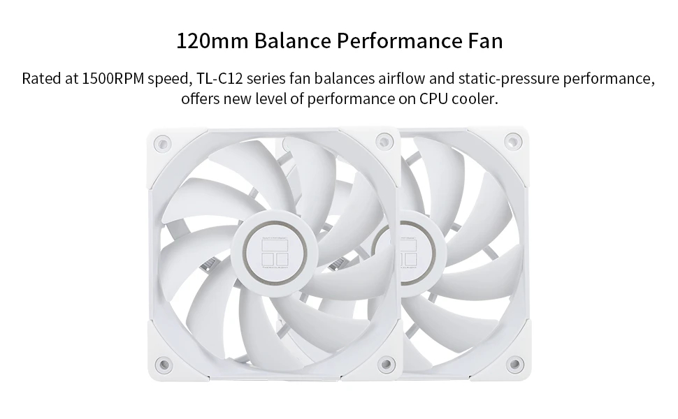 Охладител за процесор Thermalright Peerless Assassin 120 White Dual-Tower