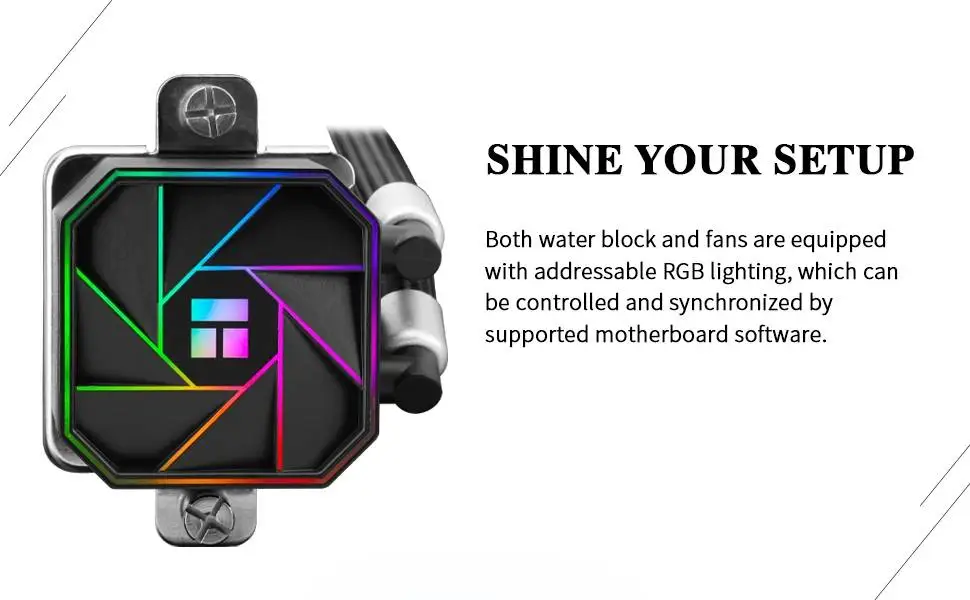Водно охлаждане за процесор Thermalright Aqua Elite 360 Black A-RGB V3 Water Cooling