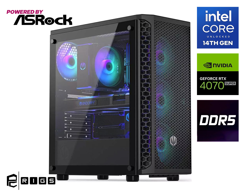 PCB|Rigs MK5 Dark Powered by ASRock