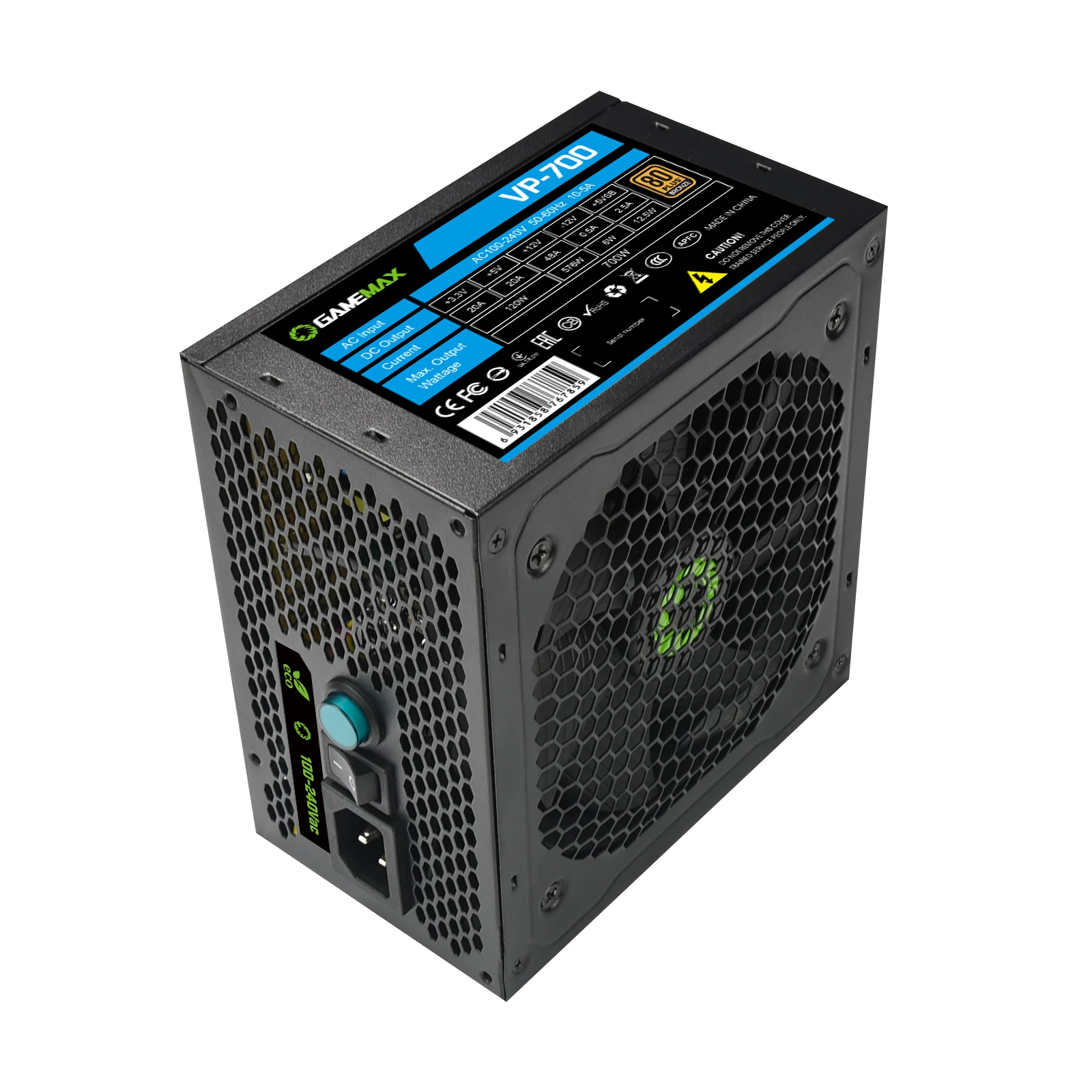 Захранване Gamemax VP-700 PSU 700W 80 Plus Bronze