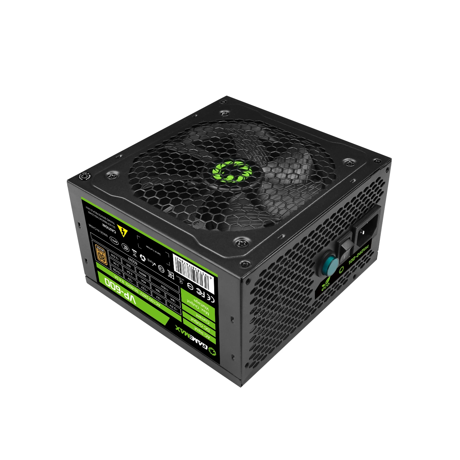 Захранване Gamemax VP-600 PSU 600W 80 Plus Bronze