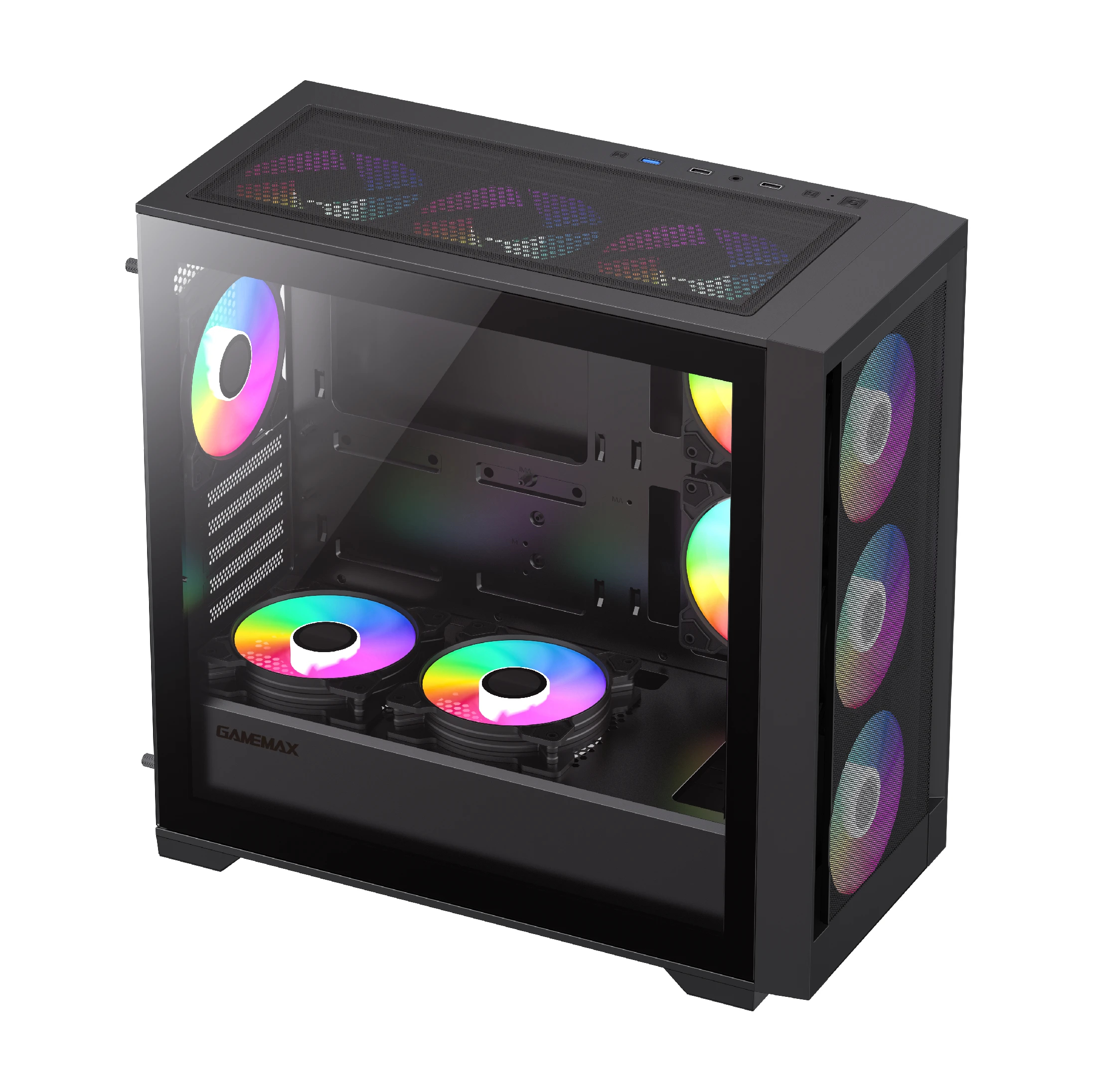 Кутия Gamemax DEFENDER MB ARGB mATX