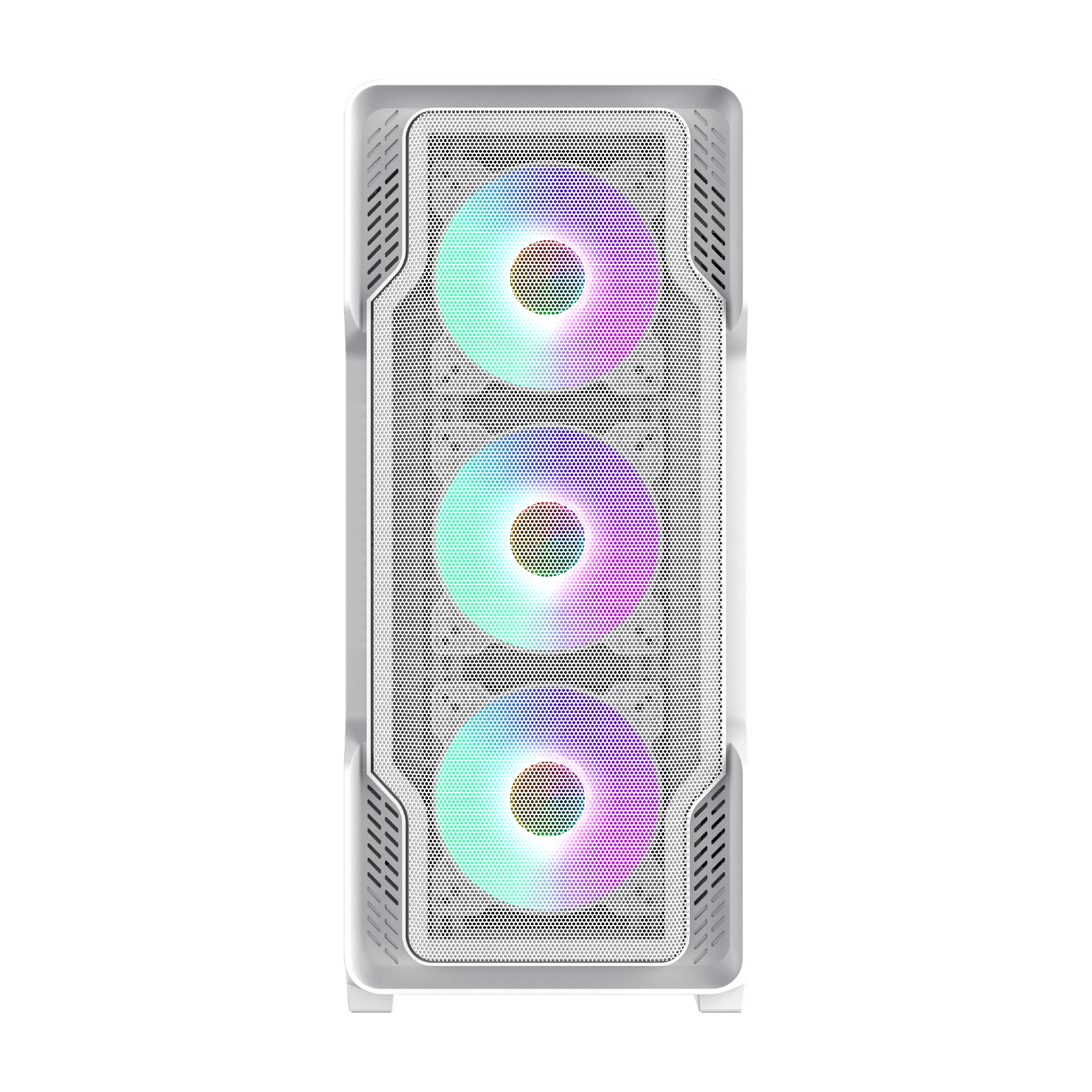 Кутия Gamemax SIEGE White Case EATX ARGB