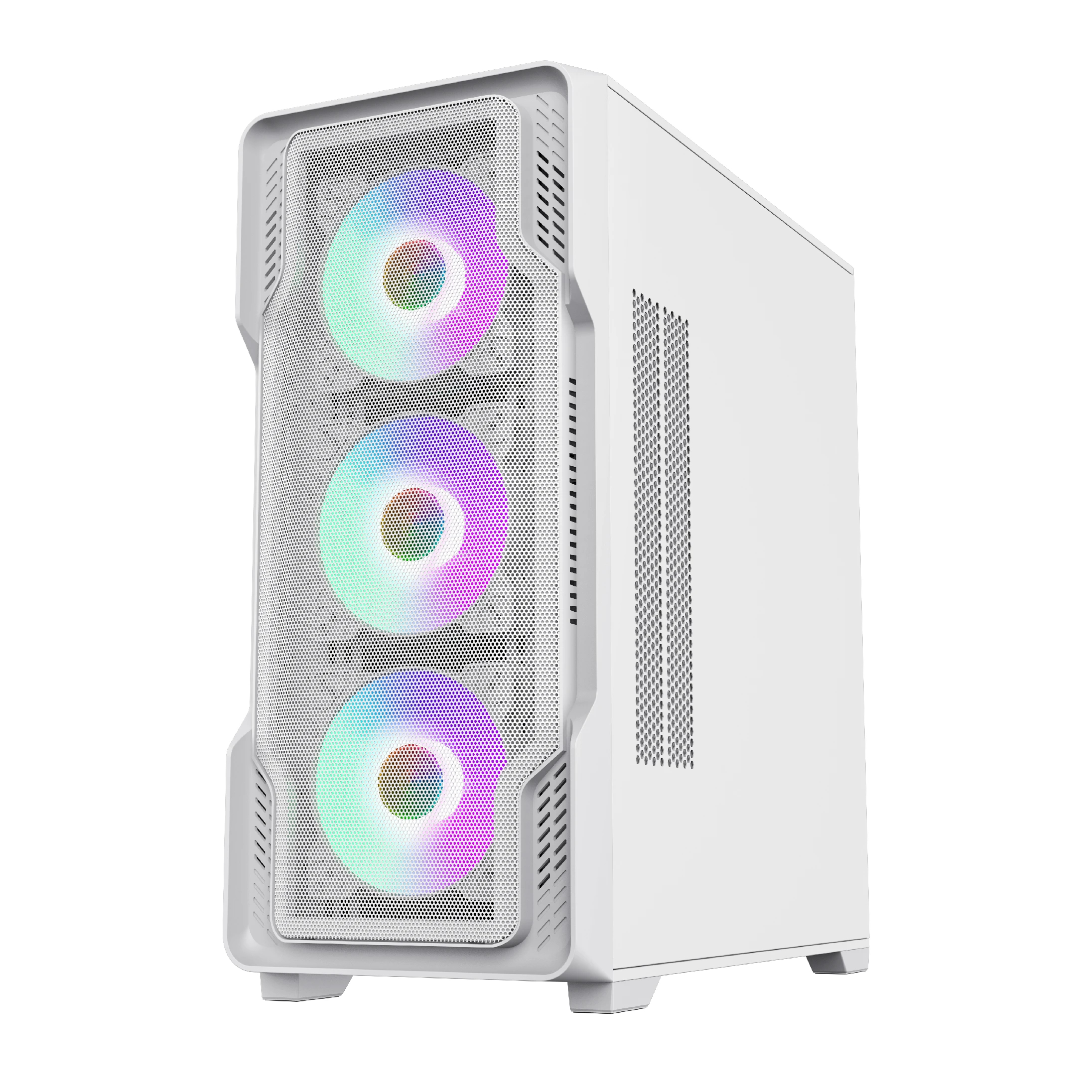 Кутия Gamemax SIEGE White Case EATX ARGB