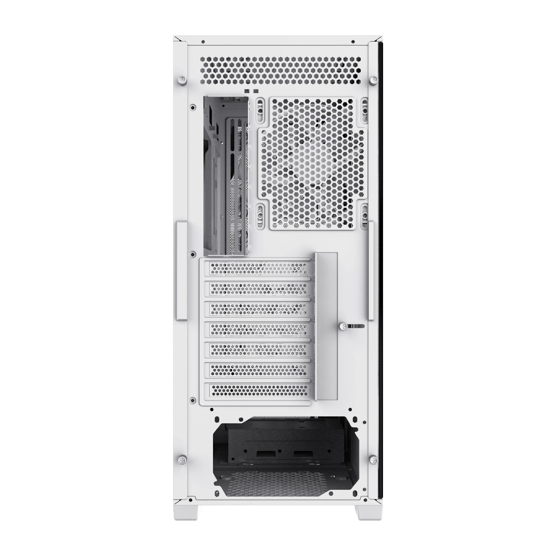 Кутия Gamemax SIEGE White Case EATX ARGB