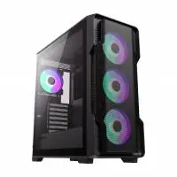 Кутия Gamemax SIEGE Black Case EATX ARGB