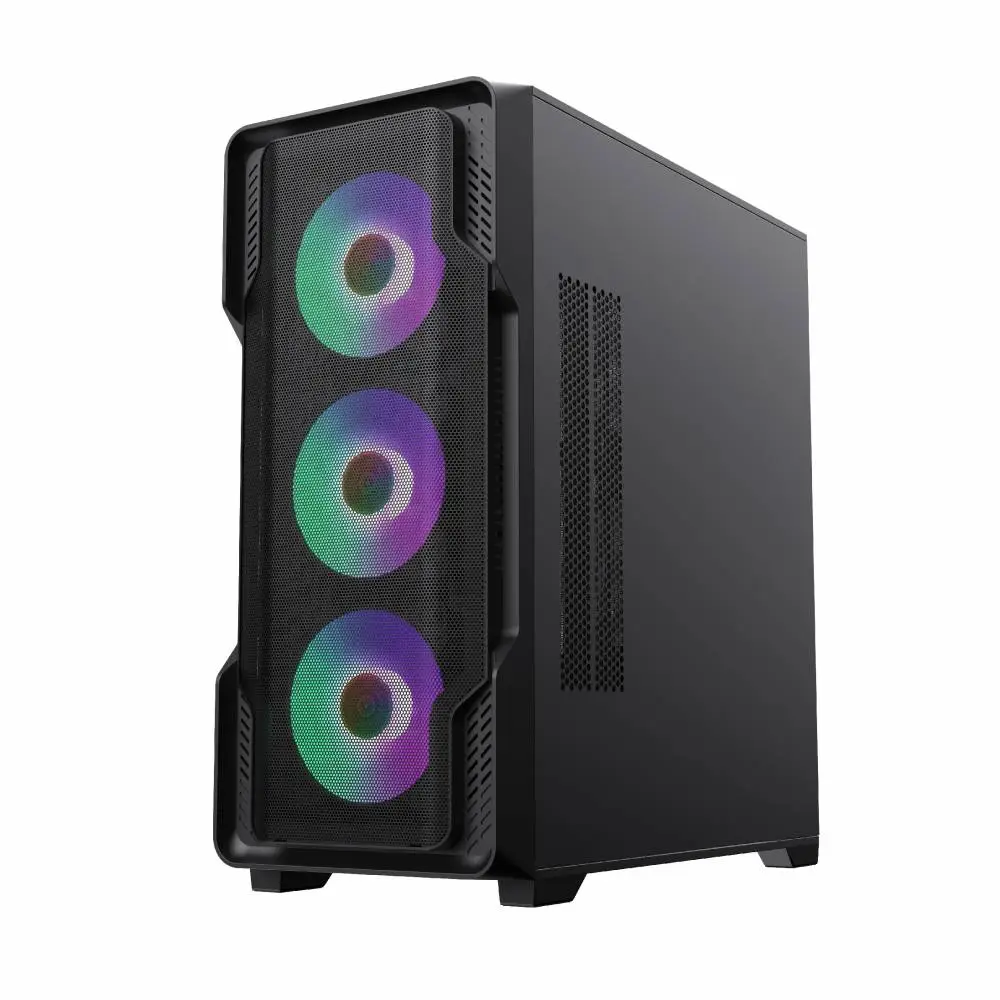 Кутия Gamemax SIEGE Black Case EATX ARGB
