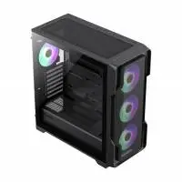 Кутия Gamemax SIEGE Black Case EATX ARGB