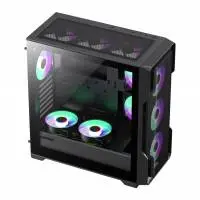 Кутия Gamemax SIEGE Black Case EATX ARGB