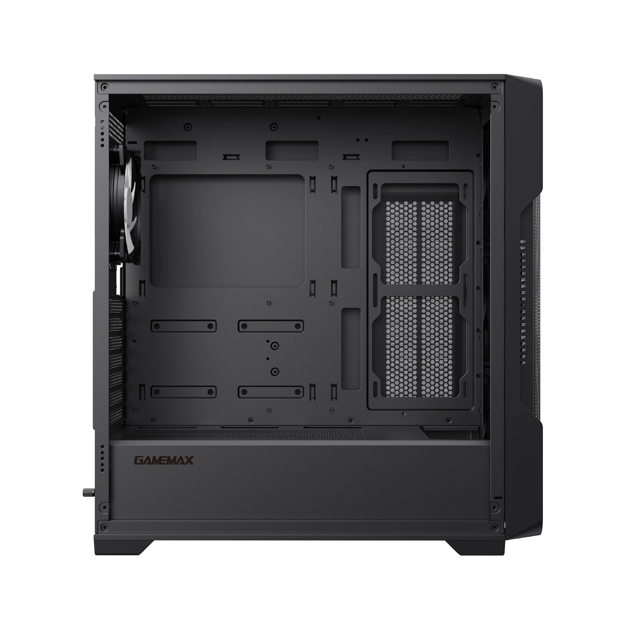 Кутия Gamemax SIEGE Black Case EATX ARGB