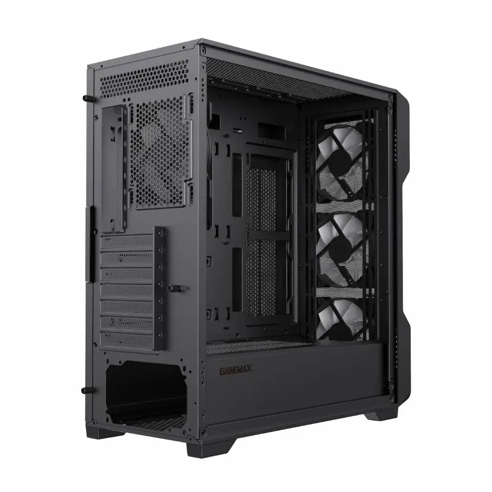 Кутия Gamemax SIEGE Black Case EATX ARGB