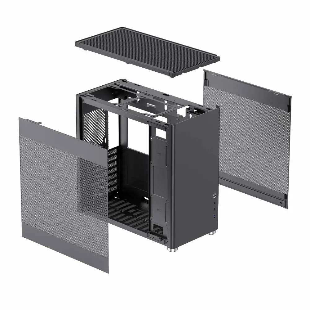 Кутия Gamemax MeshBOX Black Full Mesh Case ATX