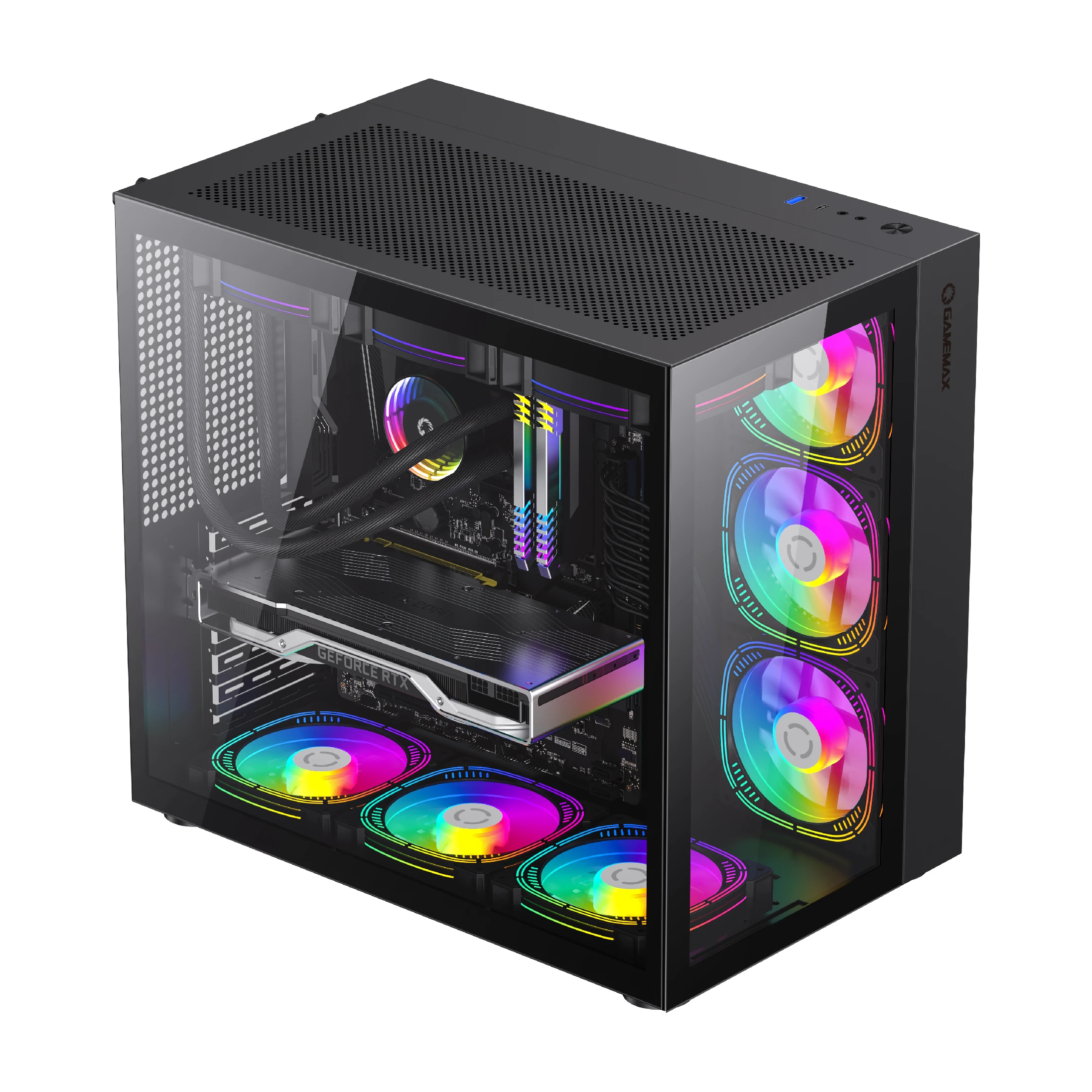 Кутия Gamemax Infinity Black Case ATX