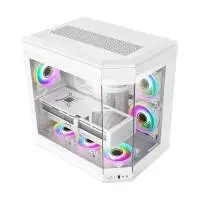 Кутия Gamemax HYPE White Case ATX ARGB