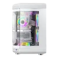 Кутия Gamemax HYPE White Case ATX ARGB