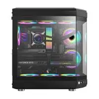Кутия Gamemax HYPE Black Case ATX ARGB