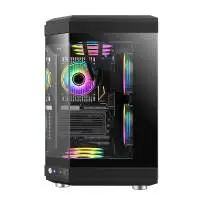 Кутия Gamemax HYPE Black Case ATX ARGB