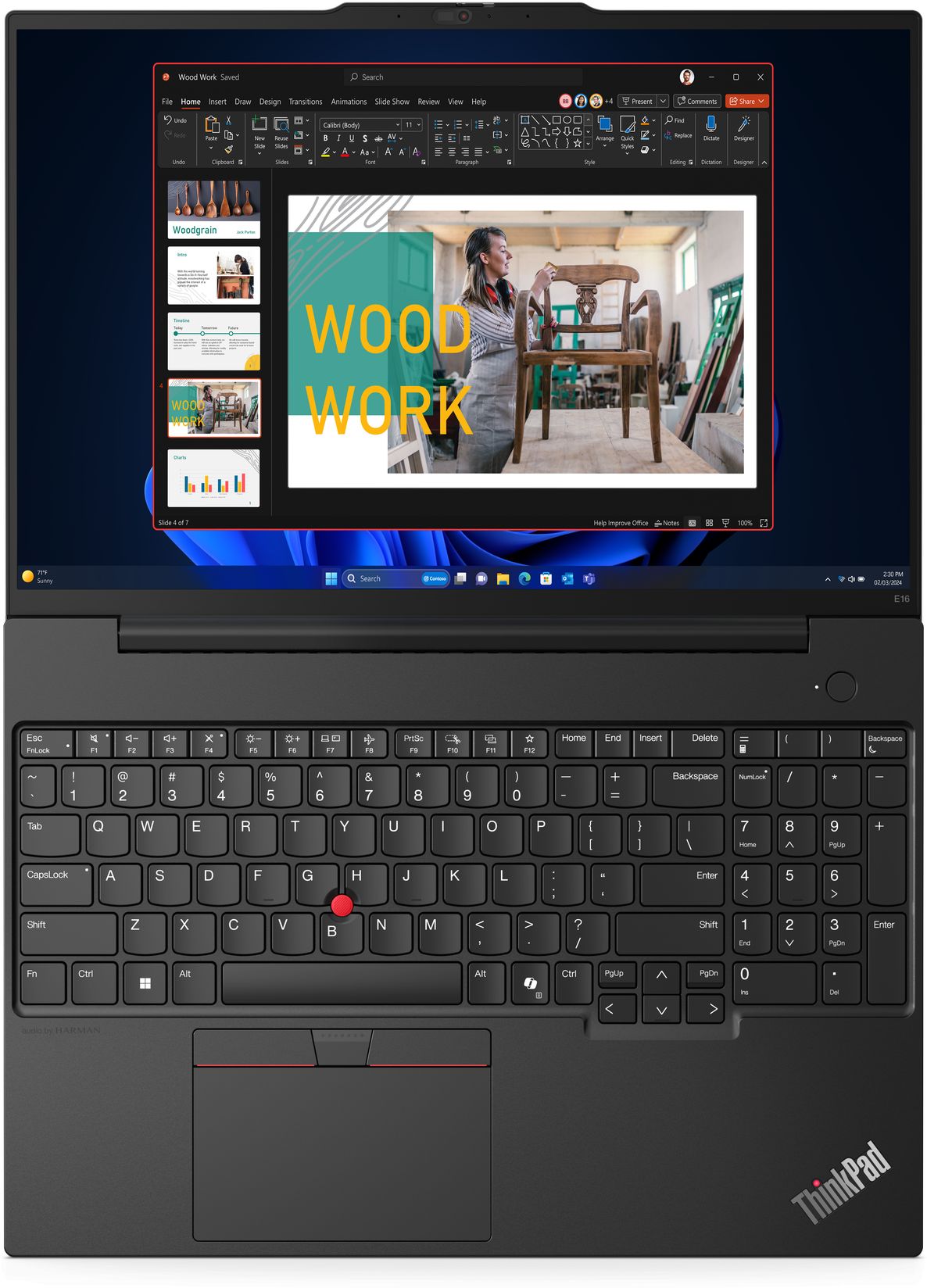 Лаптоп Lenovo ThinkPad E16 G2 - 21MA0020BM