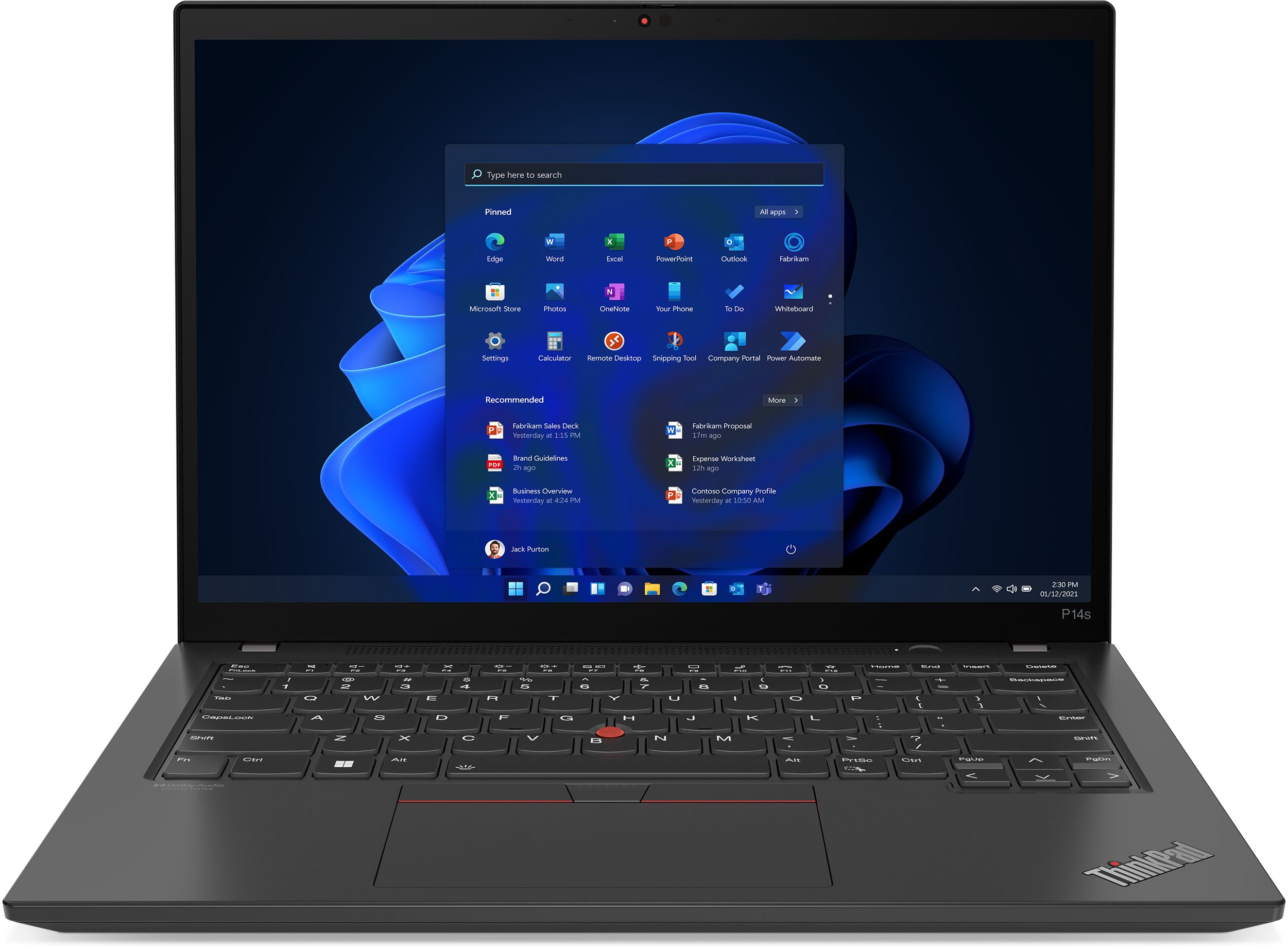 Лаптоп Lenovo ThinkPad P14s G4 - 21HF001CBM