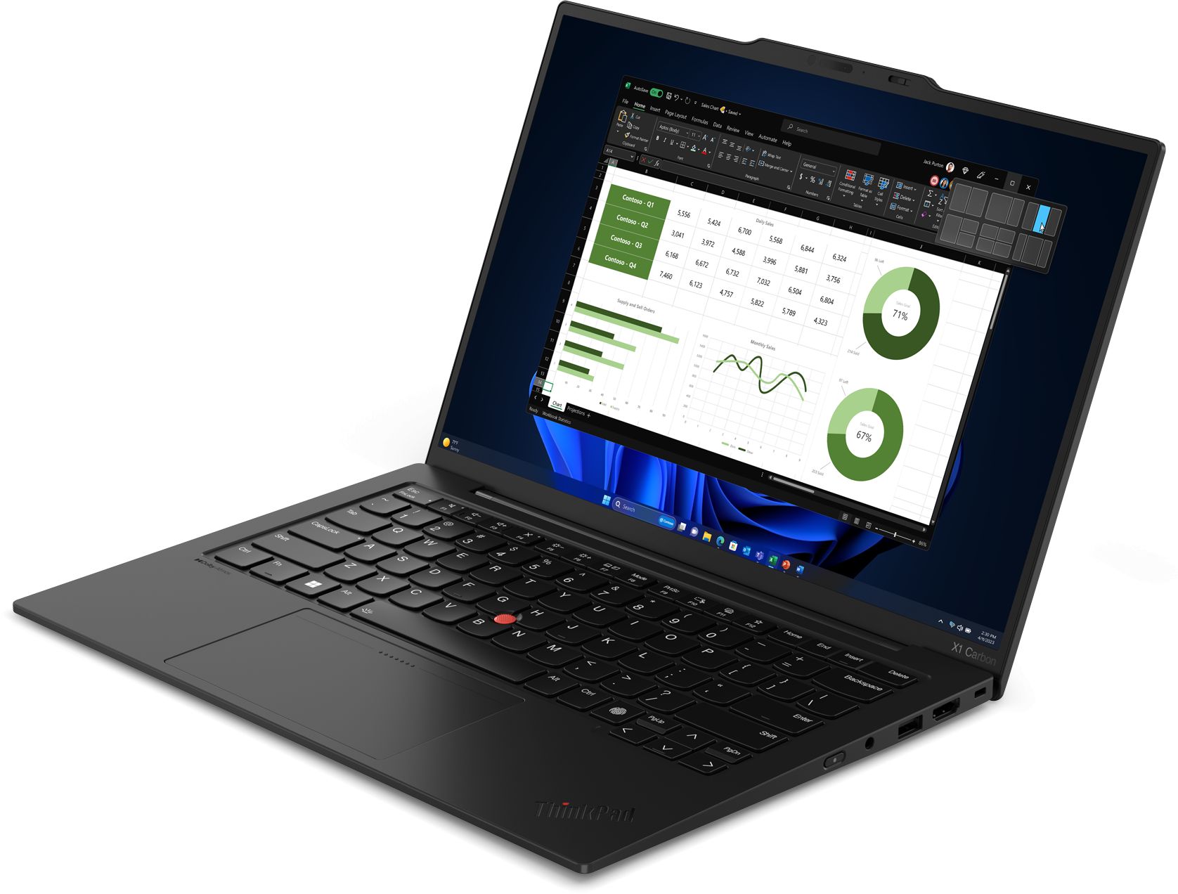 Лаптоп Lenovo ThinkPad X1 Carbon G12 - 21KC004RBM