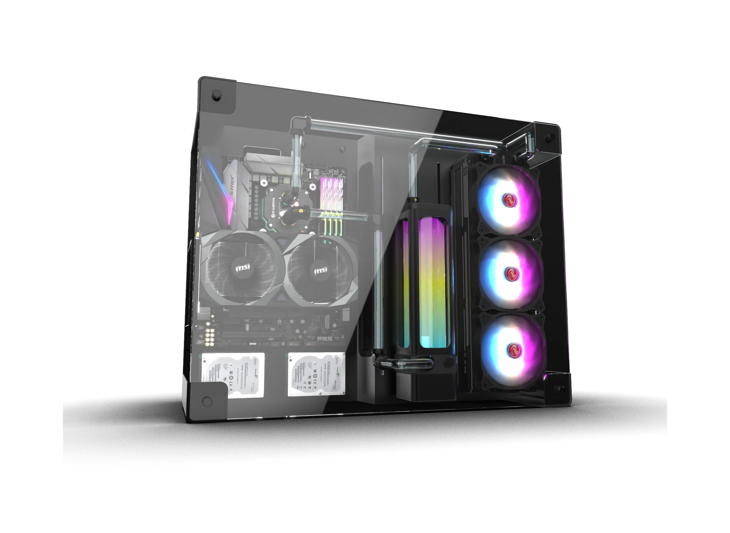 Водно охлаждане за процесор Raijintek SCYLLA PRO CA360 Water Cooling DIY KIT