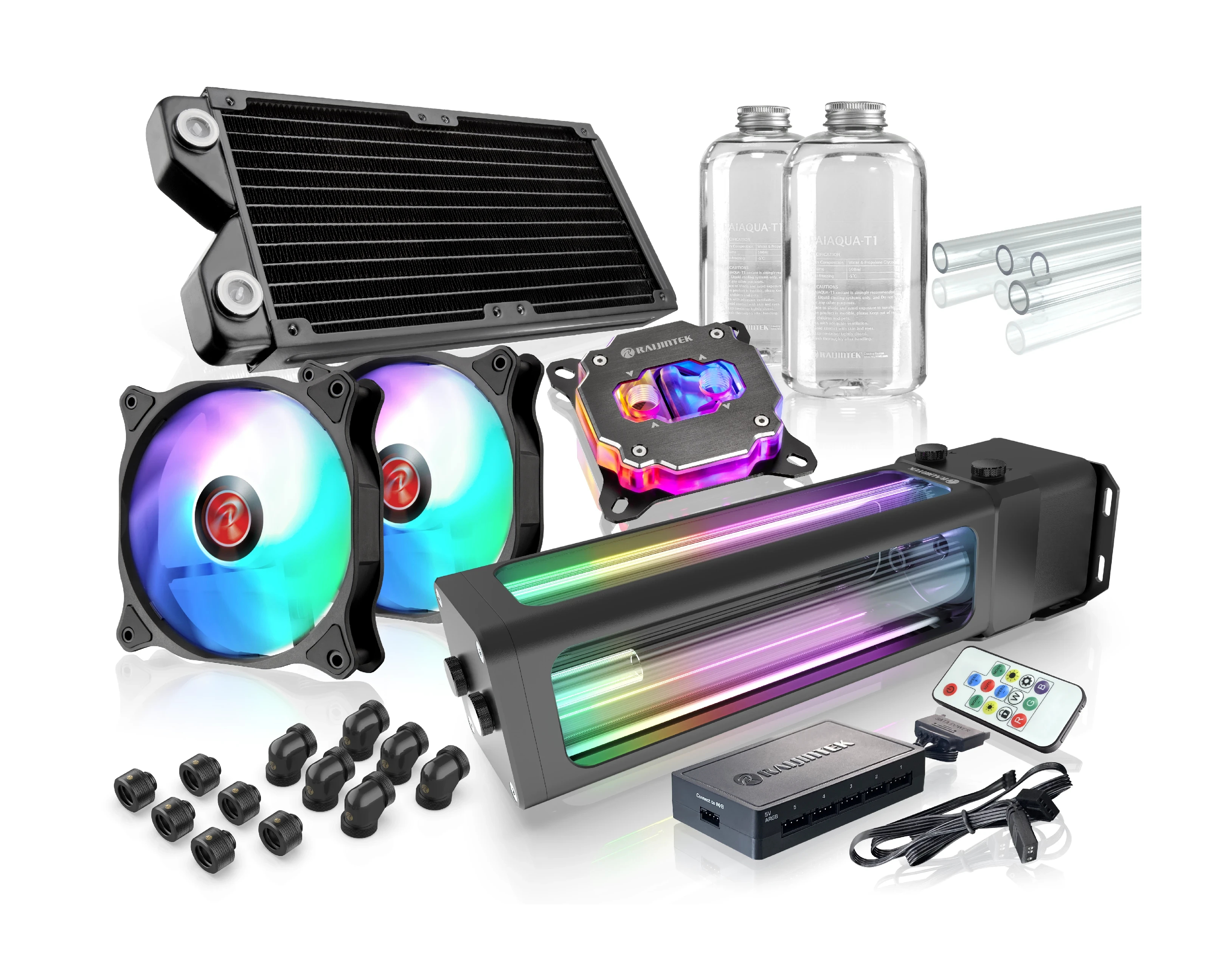 Водно охлаждане за процесор Raijintek SCYLLA PRO CA240 Water Cooling DIY KIT