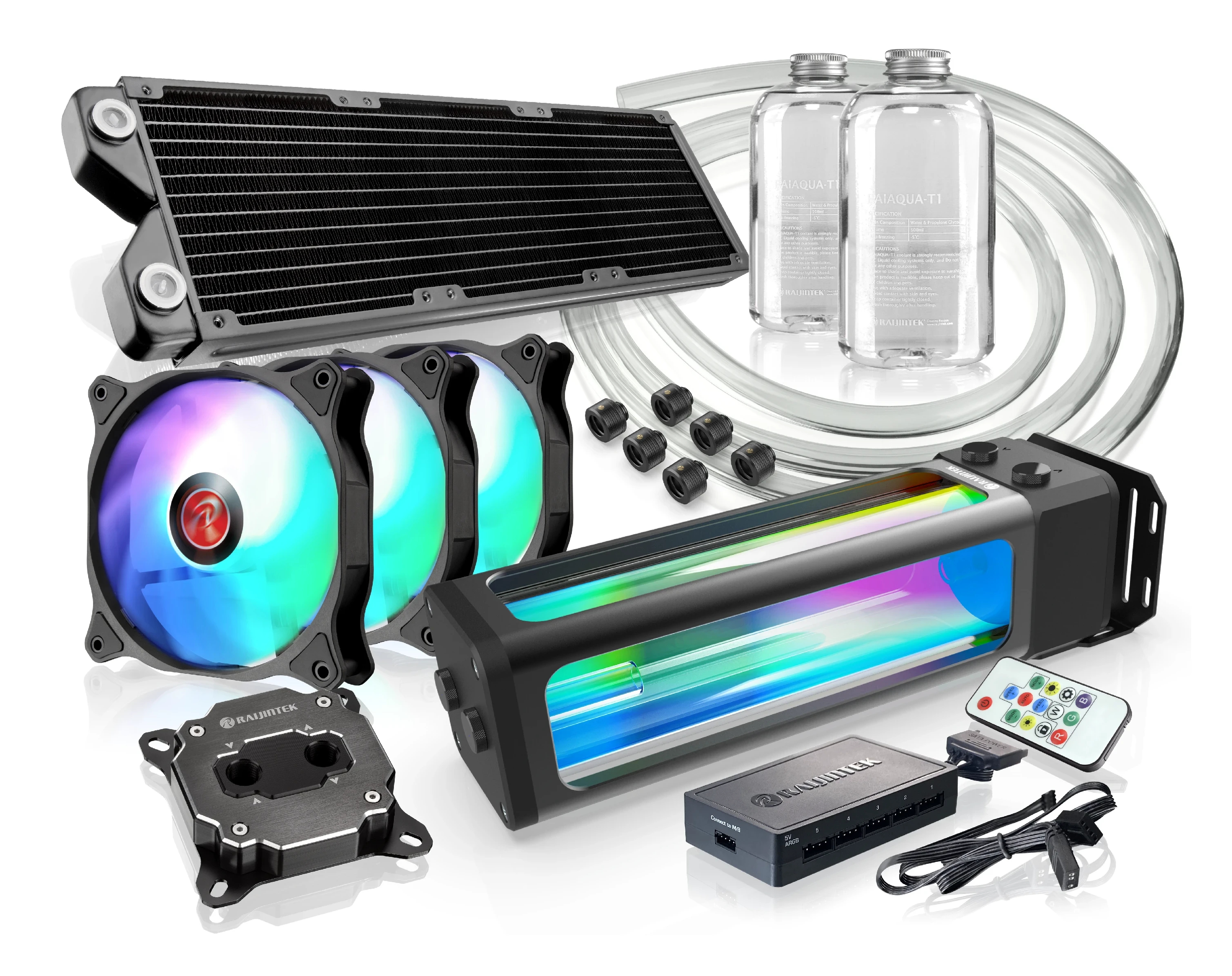 Водно охлаждане за процесор Raijintek SCYLLA ELITE CA360 Water Cooling DIY KIT