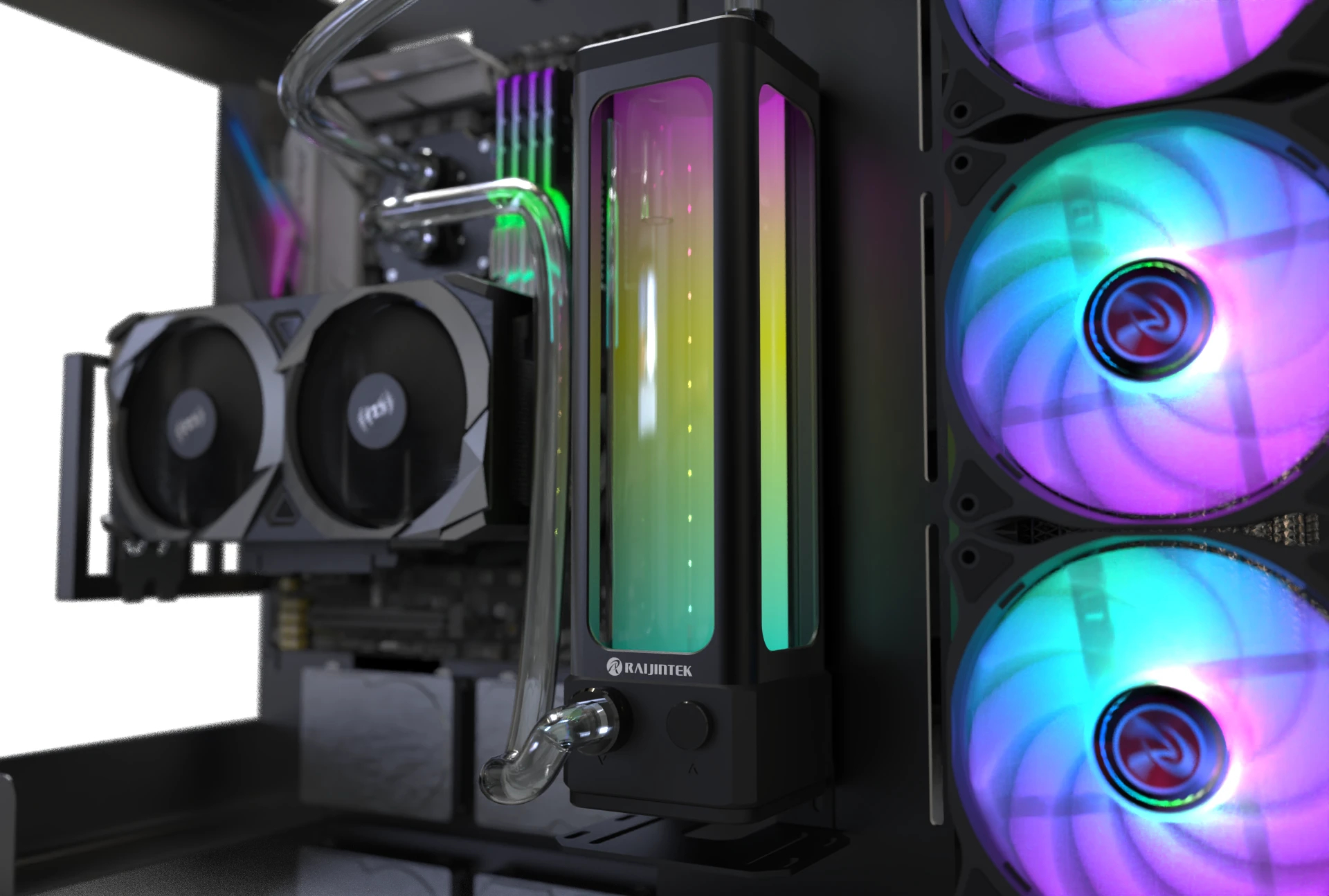 Водно охлаждане за процесор Raijintek SCYLLA ELITE CA360 Water Cooling DIY KIT