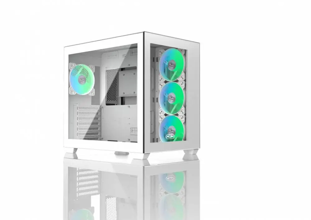 Кутия Raijintek PAEAN C7 WHITE TG4 Case ATX