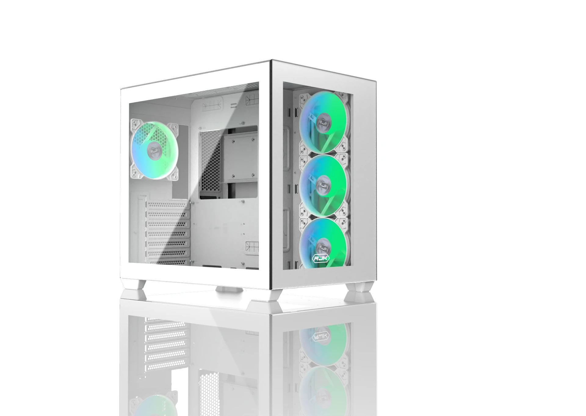 Кутия Raijintek PAEAN C7 WHITE TG4 Case ATX
