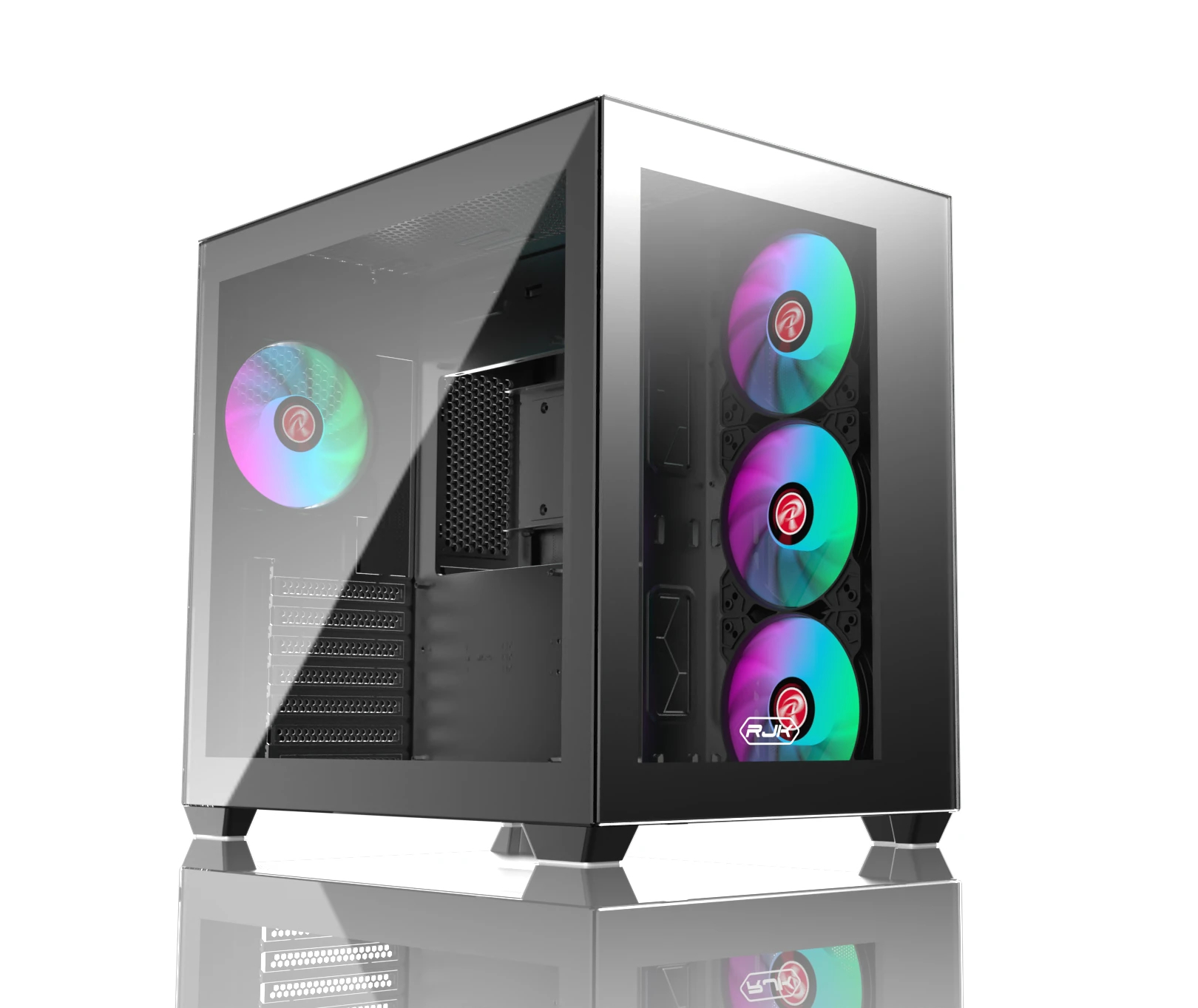 Кутия Raijintek PAEAN C7 BLACK TG4 Case ATX
