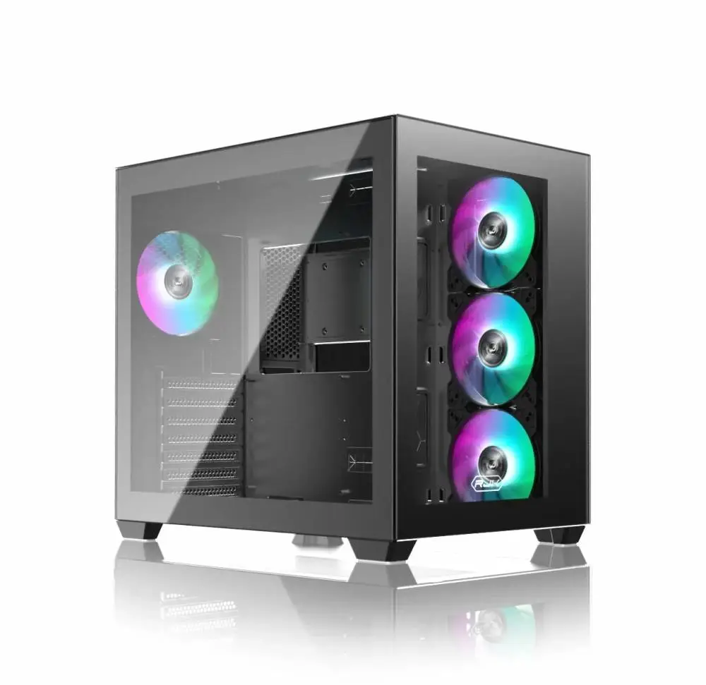 Кутия Raijintek PAEAN C7 BLACK TG4 Case ATX