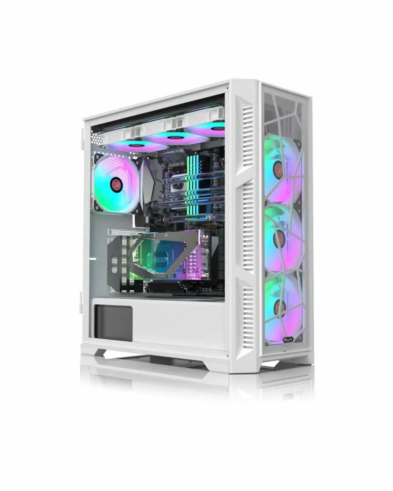 Кутия Raijintek PONOS ULTRA WHITE TG4 Case EATX