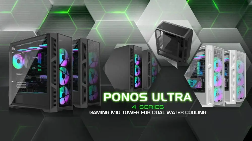 Кутия Raijintek PONOS ULTRA TG4 Case EATX