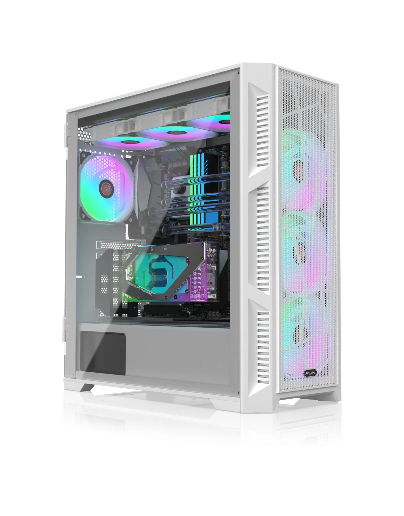 Кутия Raijintek PONOS ULTRA WHITE MS4 Case EATX