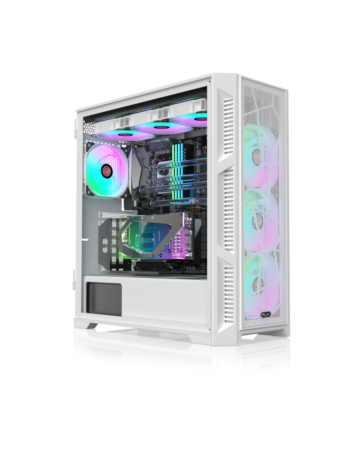 Кутия Raijintek PONOS ULTRA WHITE MS4 Case EATX