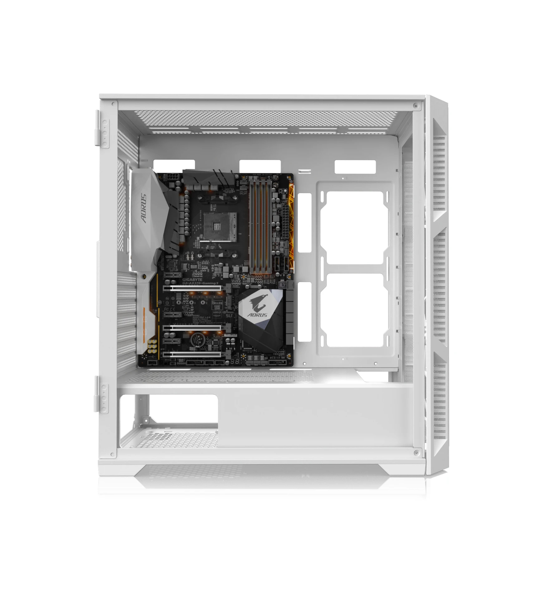 Кутия Raijintek PONOS ULTRA WHITE MS4 Case EATX