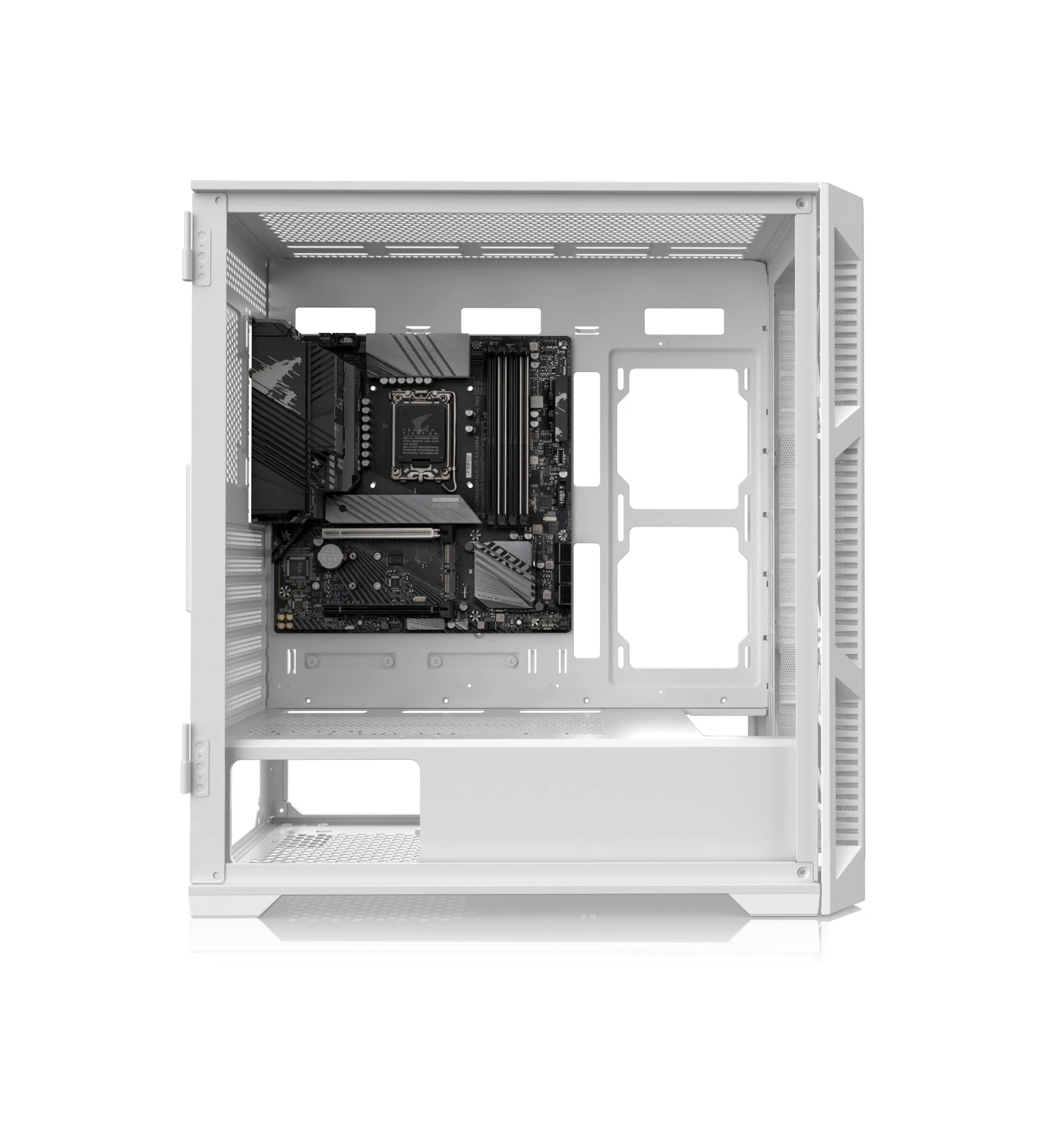 Кутия Raijintek PONOS ULTRA WHITE MS4 Case EATX