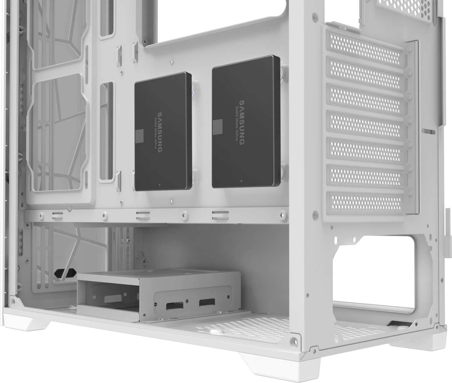 Кутия Raijintek PONOS ULTRA WHITE MS4 Case EATX