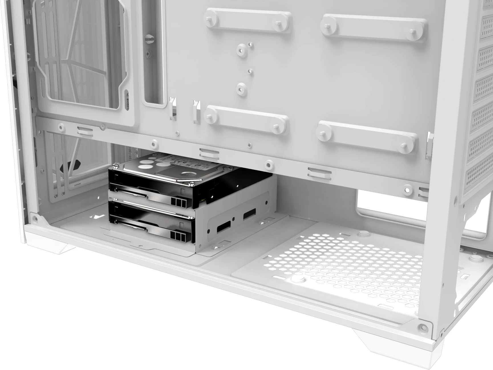 Кутия Raijintek PONOS ULTRA WHITE MS4 Case EATX